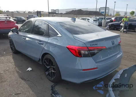 2023 Honda Civic Touring из США, поврежденный, VIN 2HGFE1F98PH307592